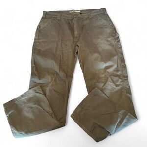 Carhartt Pants Mens 40x34 B324 DFE Relaxed Fit Utility Workwear Carpenter
